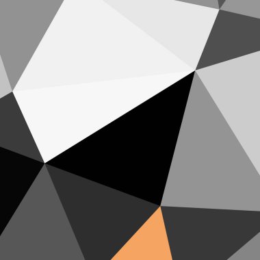 Üçgen poligonal arka plan - eğilim desen.