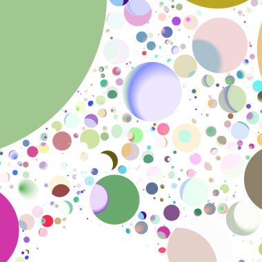 Daire saydam arka plan - eğilim seamless modeli.