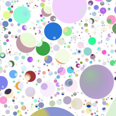 Daire saydam arka plan - eğilim seamless modeli.