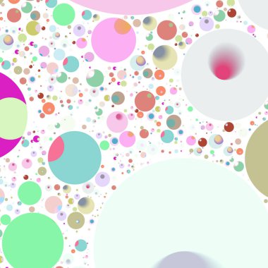 Daire saydam arka plan - eğilim seamless modeli.