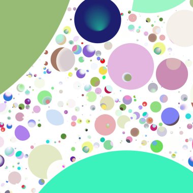 Daire saydam arka plan - eğilim seamless modeli.