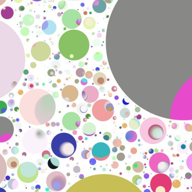 Daire saydam arka plan - eğilim seamless modeli.