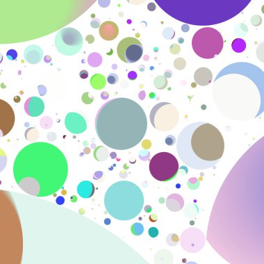 Daire saydam arka plan - eğilim seamless modeli.