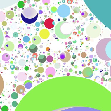 Daire saydam arka plan - eğilim seamless modeli.