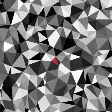 Üçgen poligonal arka plan - eğilim desen.