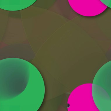 Daire saydam arka plan - eğilim seamless modeli.