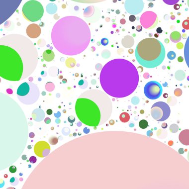 Daire saydam arka plan - eğilim seamless modeli.