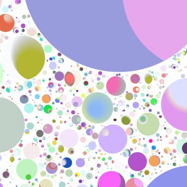 Daire saydam arka plan - eğilim seamless modeli.