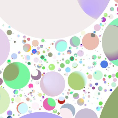 Daire saydam arka plan - eğilim seamless modeli.