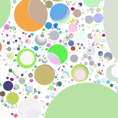 Daire saydam arka plan - eğilim seamless modeli.