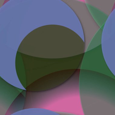 Daire saydam arka plan - eğilim seamless modeli.