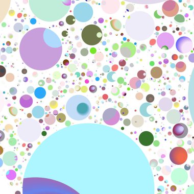 Daire saydam arka plan - eğilim seamless modeli.