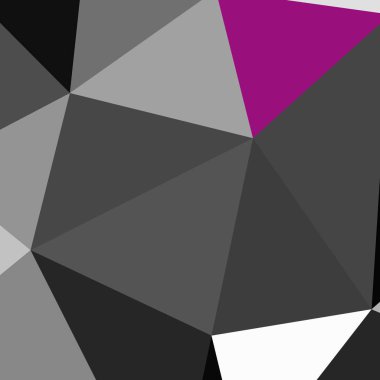 Üçgen poligonal arka plan - eğilim desen.