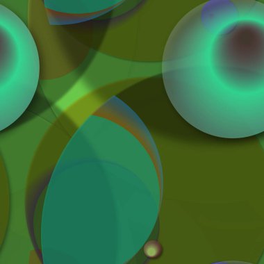 Daire saydam arka plan - eğilim seamless modeli.