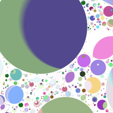 Daire saydam arka plan - eğilim seamless modeli.