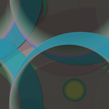 Daire saydam arka plan - eğilim seamless modeli.