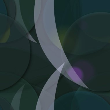 Daire saydam arka plan - eğilim seamless modeli.