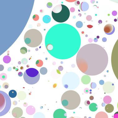 Daire saydam arka plan - eğilim seamless modeli.