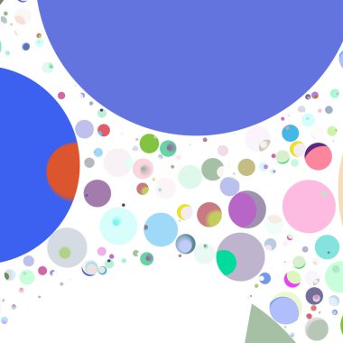 Daire saydam arka plan - eğilim seamless modeli.