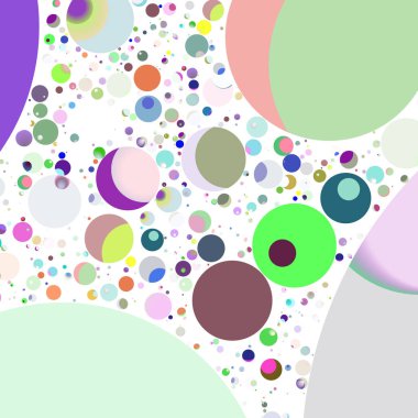 Daire saydam arka plan - eğilim seamless modeli.