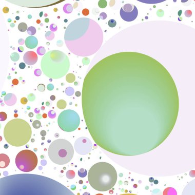 Daire saydam arka plan - eğilim seamless modeli.