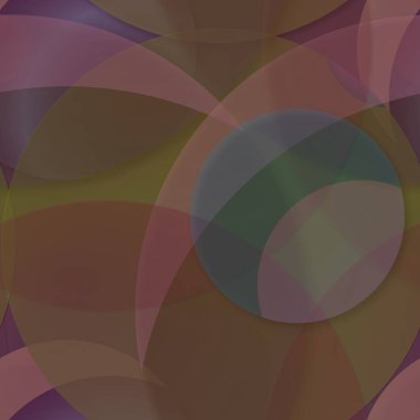 Daire saydam arka plan - eğilim seamless modeli.