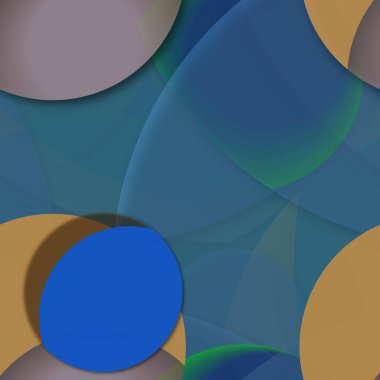 Daire saydam arka plan - eğilim seamless modeli.