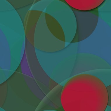 Daire saydam arka plan - eğilim seamless modeli.