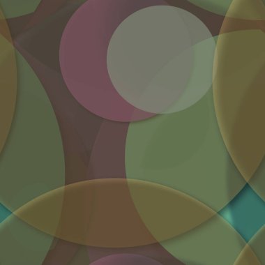 Daire saydam arka plan - eğilim seamless modeli.