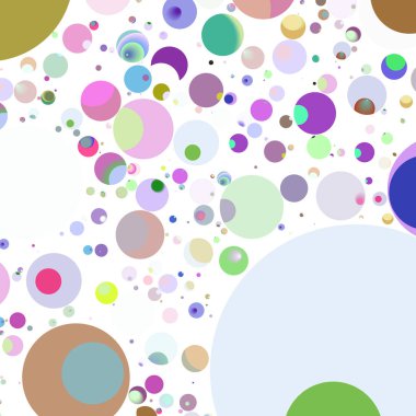 Daire saydam arka plan - eğilim seamless modeli.