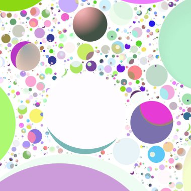 Daire saydam arka plan - eğilim seamless modeli.