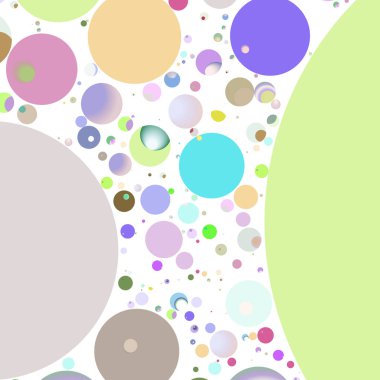 Daire saydam arka plan - eğilim seamless modeli.