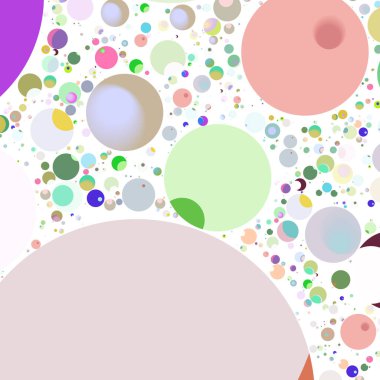 Daire saydam arka plan - eğilim seamless modeli.