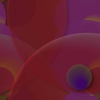 Daire saydam arka plan - eğilim seamless modeli.