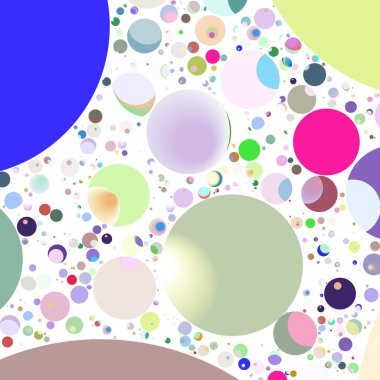 Daire saydam arka plan - eğilim seamless modeli.