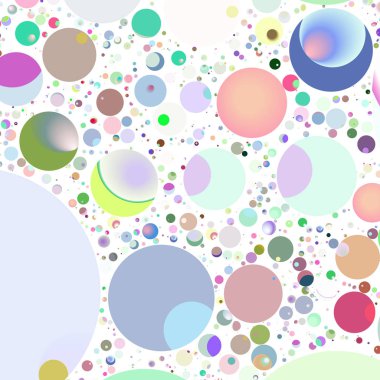 Daire saydam arka plan - eğilim seamless modeli.