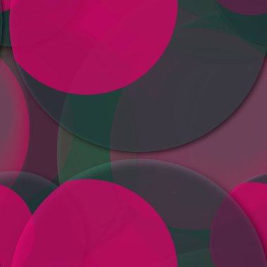 Daire saydam arka plan - eğilim seamless modeli.