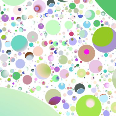 Daire saydam arka plan - eğilim seamless modeli.