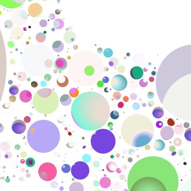 Daire saydam arka plan - eğilim seamless modeli.