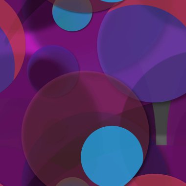 Daire saydam arka plan - eğilim seamless modeli.