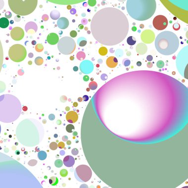 Daire saydam arka plan - eğilim seamless modeli.