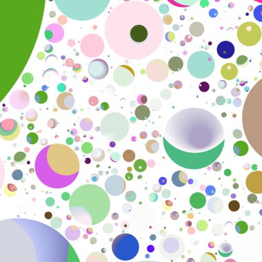 Daire saydam arka plan - eğilim seamless modeli.