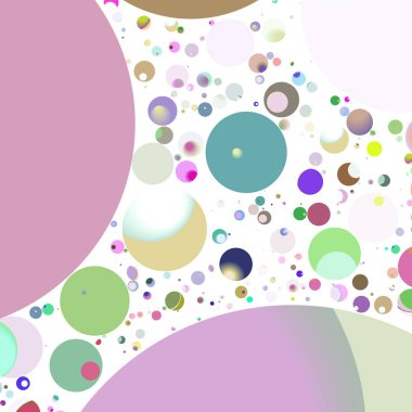 Daire saydam arka plan - eğilim seamless modeli.