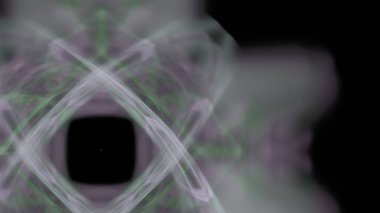 Fantezi kaotik renkli fraktal desen. Soyut Fraktal şekiller. 3D render resimde arka plan veya duvar kağıdı.