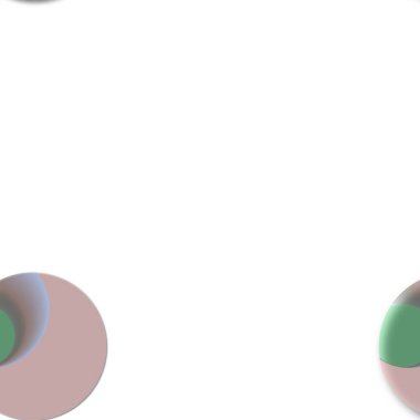 Daire saydam arka plan - eğilim seamless modeli.