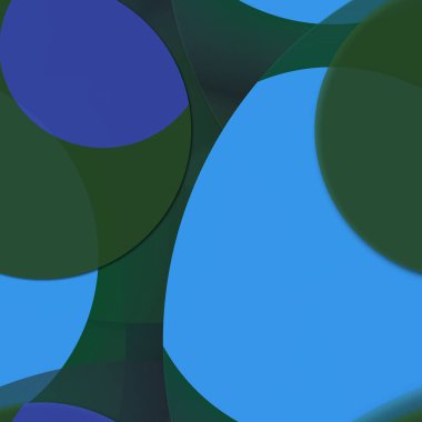 Daire saydam arka plan - eğilim seamless modeli.