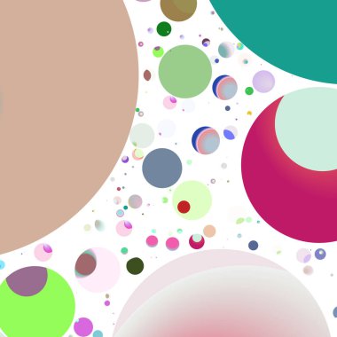 Daire saydam arka plan - eğilim seamless modeli.