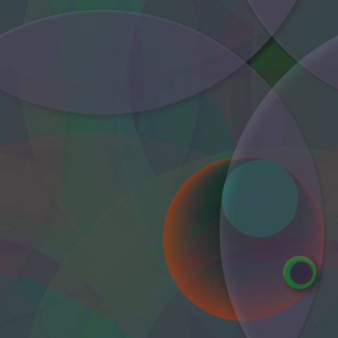 Daire saydam arka plan - eğilim seamless modeli.