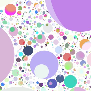 Daire saydam arka plan - eğilim seamless modeli.