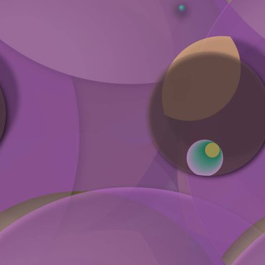 Daire saydam arka plan - eğilim seamless modeli.